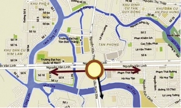2.600 tỷ đồng giải quyết “điểm đen” kẹt xe tại khu Nam Sài Gòn